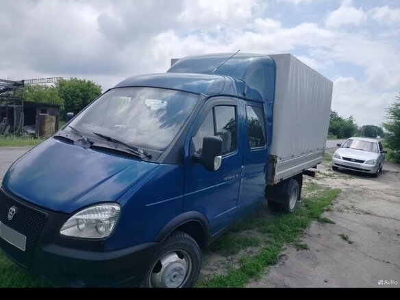 2006 ГАЗ ГАЗель (33023/330273) Фермер, синий, 650000 рублей - вид 2