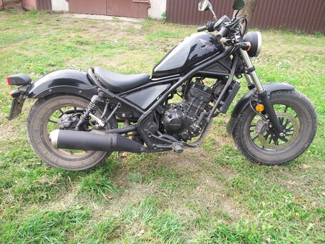 2019 Honda Rebel 250, чёрный, 425000 рублей, вид 2