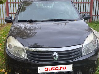 2011 Renault Sandero I, чёрный, 570000 рублей, вид 1