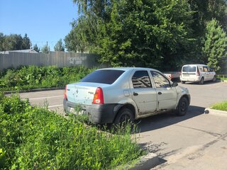 2006 Renault Logan I, зелёный, 100000 рублей, вид 2