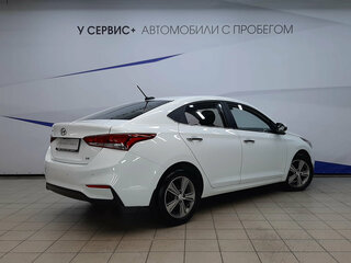 2017 Hyundai Solaris II, белый, 1350000 рублей, вид 3