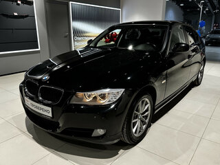 2010 BMW 3 серии 318i V (E90/E91/E92/E93) Рестайлинг, чёрный, 988000 рублей, вид 1