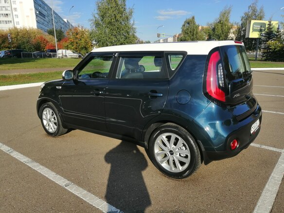 2018 Kia Soul II Рестайлинг, голубой, 1580000 рублей - вид 3