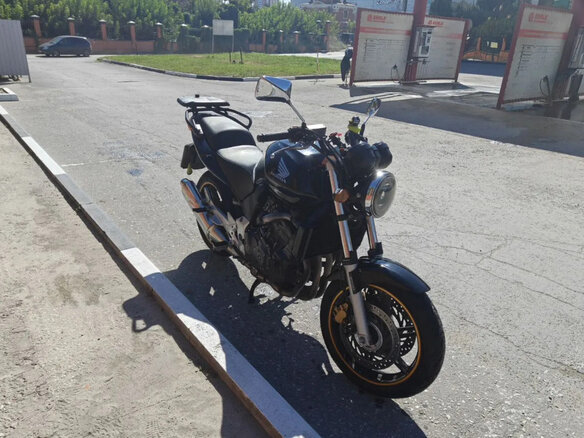 2005 Honda CBF 600, чёрный, 300000 рублей - вид 7
