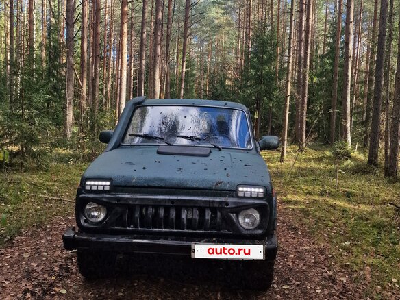 2007 Lada (ВАЗ) 2121 (4x4) I Рестайлинг, зелёный, 185000 рублей - вид 2