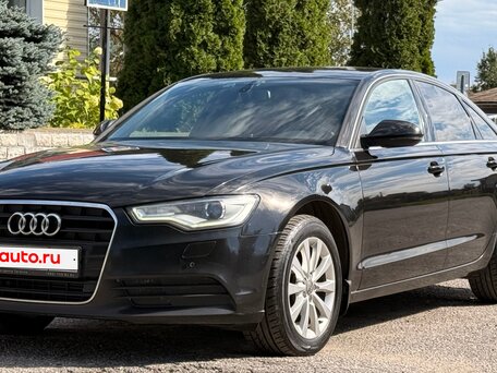 2012 Audi A6 IV (C7), чёрный, 1400000 рублей, вид 1