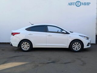 2017 Hyundai Solaris II, белый, 799000 рублей, вид 4
