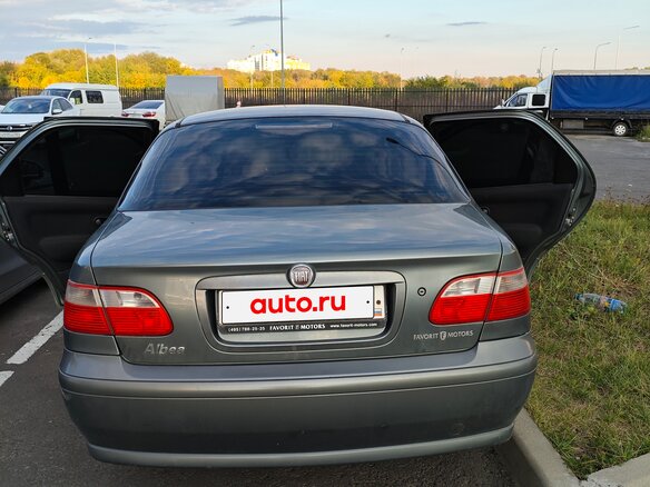2009 Fiat Albea I Рестайлинг, серый - вид 3