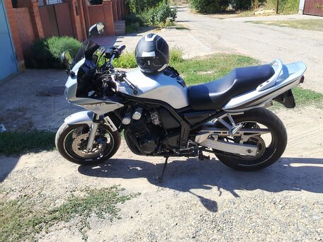 2002 Yamaha FZS600 Fazer, серебристый, 230000 рублей, вид 2