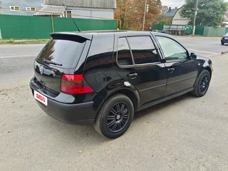 1998 Volkswagen Golf IV, чёрный, 410000 рублей, вид 4