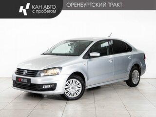2017 Volkswagen Polo V Рестайлинг, серебристый, 1092000 рублей, вид 1