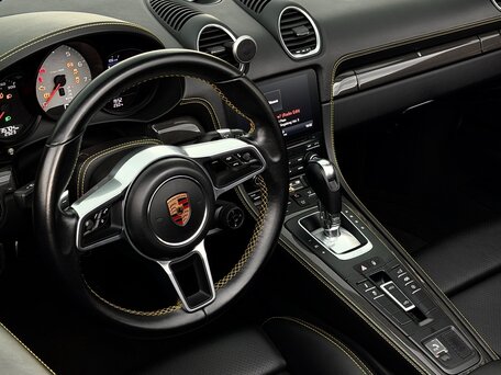 2018 Porsche Boxster S IV 718 (982), жёлтый, 7200000 рублей, вид 5