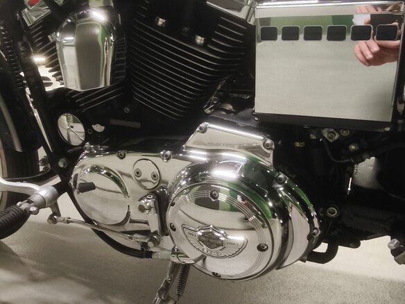 2003 Harley-Davidson XL1200, синий, 850000 рублей - вид 22