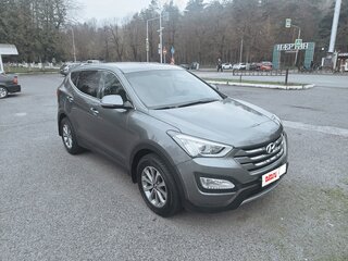 2015 Hyundai Santa Fe III, серый, 1900000 рублей, вид 4