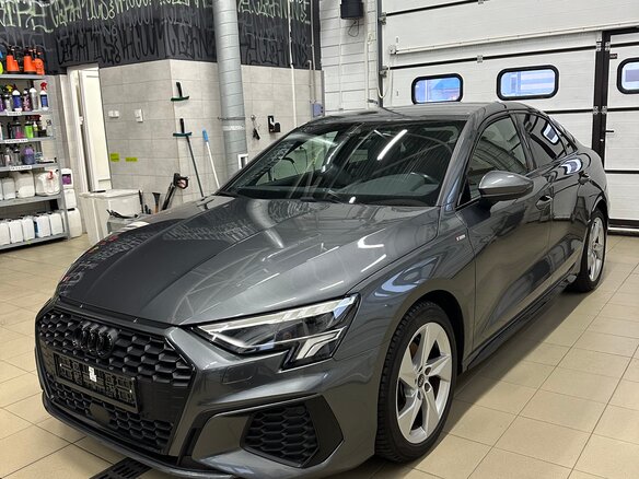 2021 Audi A3 30 TFSI IV (8Y), серый, 1890000 рублей