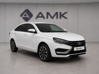 2023 Lada (ВАЗ) Vesta I Рестайлинг (NG), белый, 994625 рублей, вид 2
