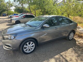 2019 Lada (ВАЗ) Vesta I, серый, 900000 рублей, вид 2