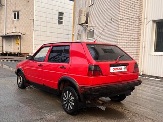 1987 Volkswagen Golf KAT II, красный, 70000 рублей, вид 3