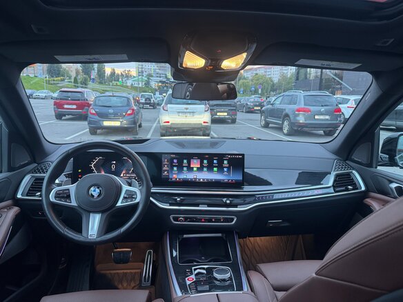 2025 BMW X5 40i IV (G05/G18) Рестайлинг, чёрный, 7514000 рублей - вид 11