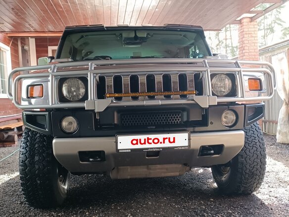 2003 Hummer H2 I, серый, 3990000 рублей - вид 22