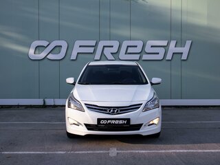 2016 Hyundai Solaris I Рестайлинг, белый, 1099000 рублей, вид 3