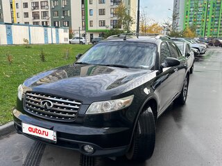 2005 Infiniti FX FX35 I (S50), чёрный, 599000 рублей, вид 2