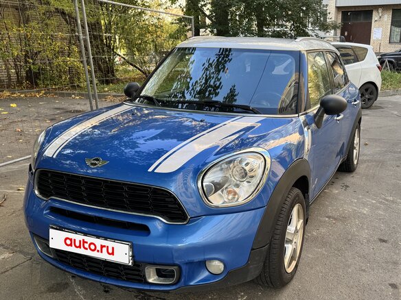 2013 Mini Countryman Cooper S I, голубой, 1000000 рублей