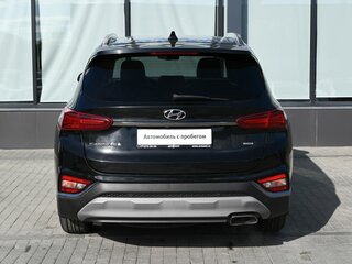 2018 Hyundai Santa Fe IV, чёрный, 2699000 рублей, вид 4