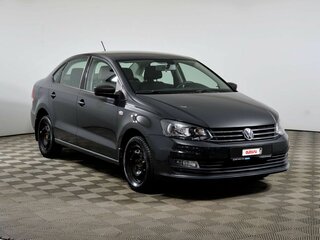 2016 Volkswagen Polo V Рестайлинг, серый, 835000 рублей, вид 3