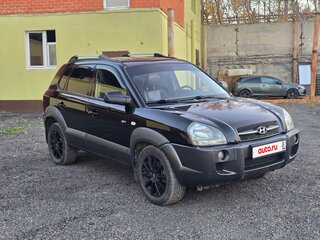2008 Hyundai Tucson I, чёрный, 800000 рублей, вид 1