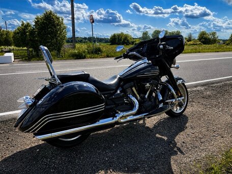 2008 Yamaha XV 1900, чёрный, 1150000 рублей, вид 1