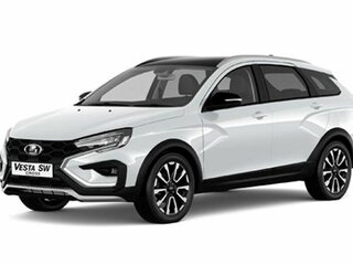 2026 Lada (ВАЗ) Vesta SW Cross I Рестайлинг (NG), белый, 2230741 рублей, вид 1