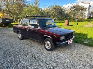 1997 Lada (ВАЗ) 2107, пурпурный, 119000 рублей, вид 2