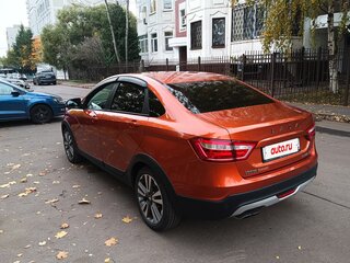 2019 Lada (ВАЗ) Vesta Cross I, оранжевый, 1150000 рублей, вид 4