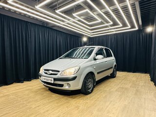 2007 Hyundai Getz I Рестайлинг, серебристый, 459000 рублей, вид 2