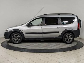2018 Lada (ВАЗ) Largus Cross I, серебристый, 889500 рублей, вид 4