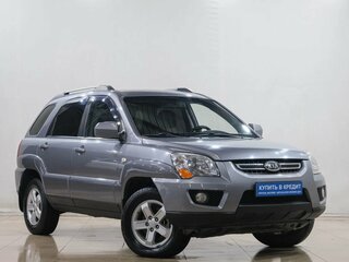 2010 Kia Sportage II Рестайлинг, серебристый, 899000 рублей, вид 1