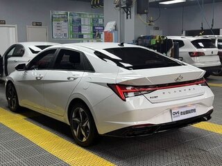 2022 Hyundai Elantra VII (CN7), белый, 1450000 рублей, вид 3