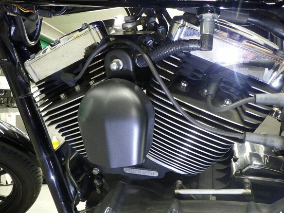 2007 Harley-Davidson Dyna Low Rider, чёрный, 480000 рублей - вид 5