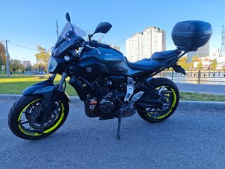 2016 Yamaha MT-07 (FZ-07), серый, 610000 рублей, вид 1