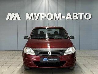 2011 Renault Logan I Рестайлинг, красный, 380000 рублей, вид 2