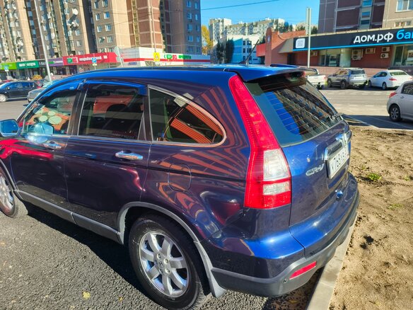 2007 Honda CR-V III, синий, 939000 рублей - вид 2