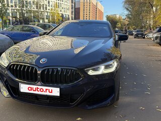 2019 BMW 8 серии 840d xDrive II (G14/G15/G16), синий, 6450000 рублей, вид 4