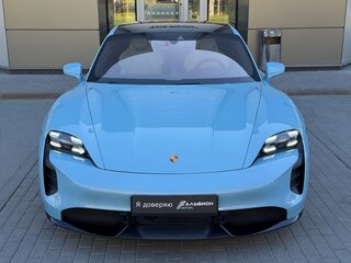 2021 Porsche Taycan Turbo I, синий, 9200000 рублей, вид 4