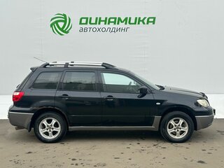 2007 Mitsubishi Outlander I, чёрный, 455000 рублей, вид 4