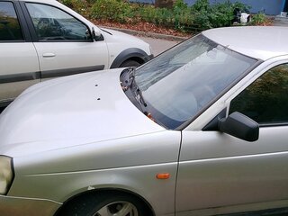2009 Lada (ВАЗ) Priora I, серебристый, 165000 рублей, вид 4