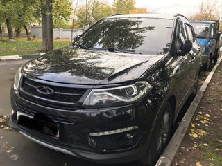 2017 Chery Tiggo 5 I Рестайлинг, чёрный, 890000 рублей, вид 1