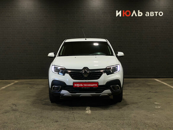 2022 Renault Logan Stepway II Рестайлинг, белый, 1260000 рублей - вид 1