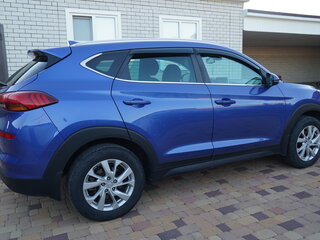2019 Hyundai Tucson III Рестайлинг, синий, 2300000 рублей, вид 5