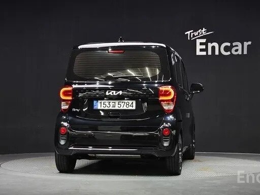 2022 Kia Ray I Рестайлинг, чёрный - вид 3